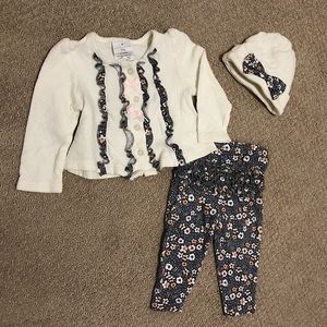Girls 3-6mo Set